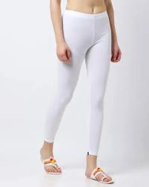 FLY BIRDS ANKLE FIT LEGGING WHITE AF04